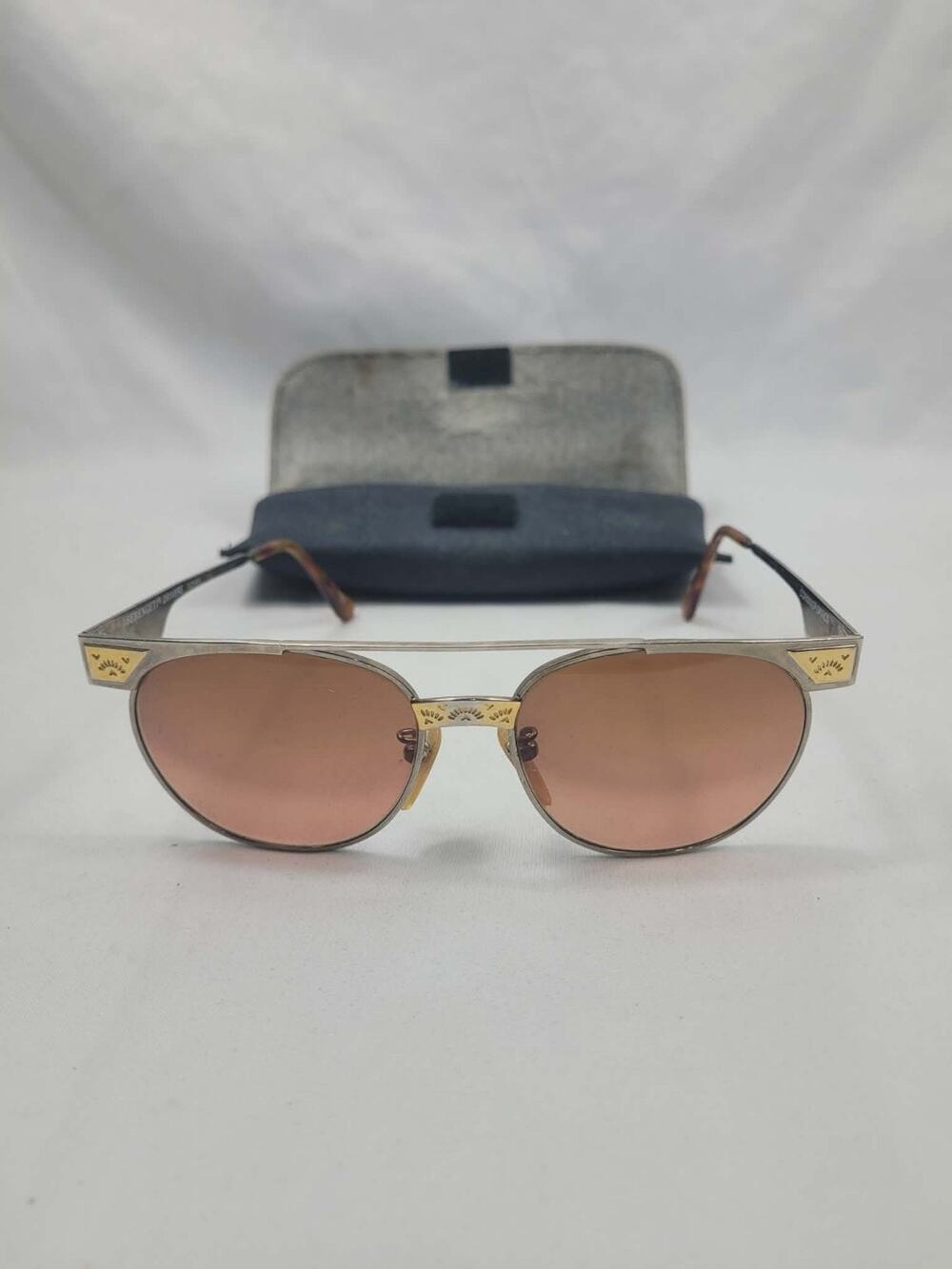 Vintage Serengeti Drivers 5294R Corning Optics Sunglasses With Original Case